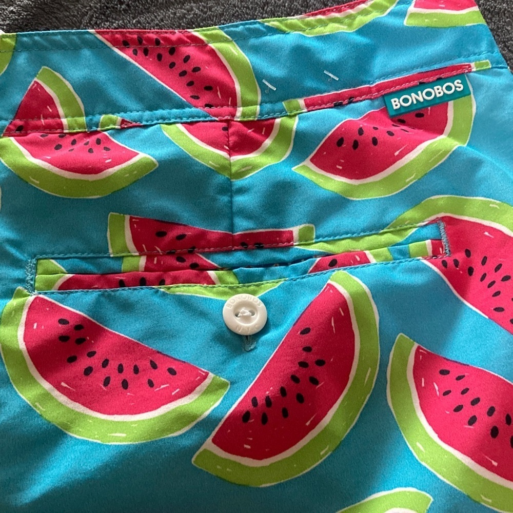 Bonobos watermelon 
Pattern Swim Trunks - Picture 6 of 8